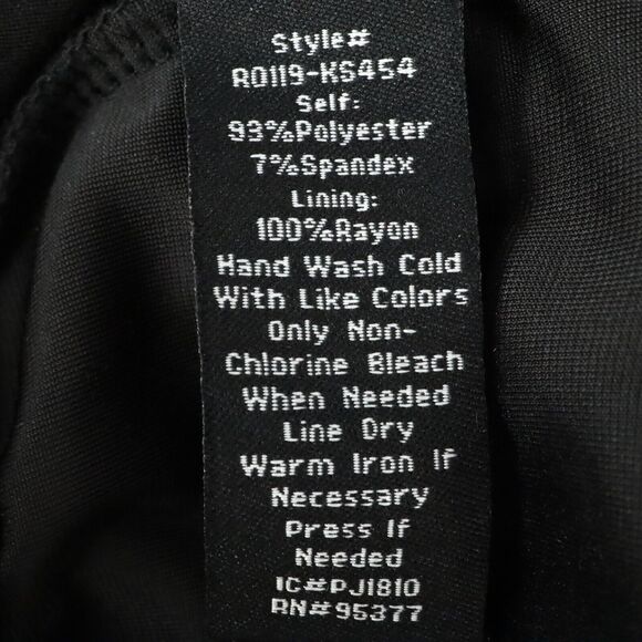 Sanctuary Jumpsuit Womens XL Black Velour Stretch Knit Pockets Strappy New - Picture 15 of 15